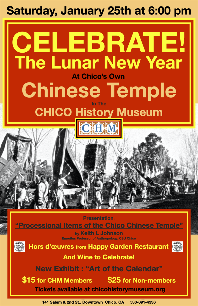 Chico History Museum 2020 Lunar New Year At Chico Chinese Temple